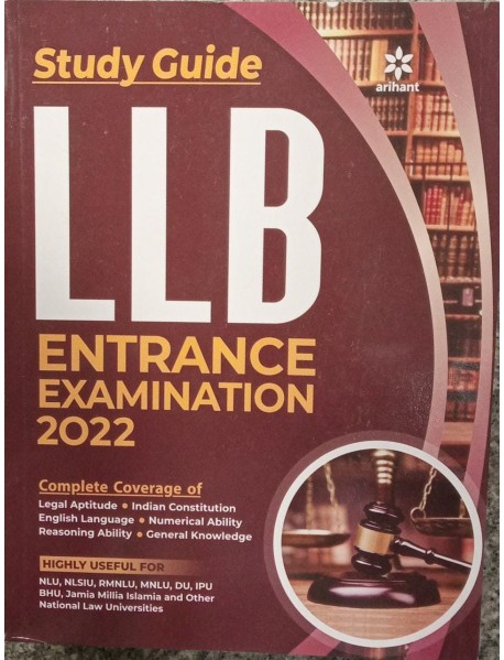 STUDY GUIDE  LLB ENTRANCE EXAMINATION 2022