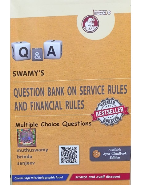 QUESTION BANK ON SERVICE RULES AND FINANCIAL RULES MCQ 2022