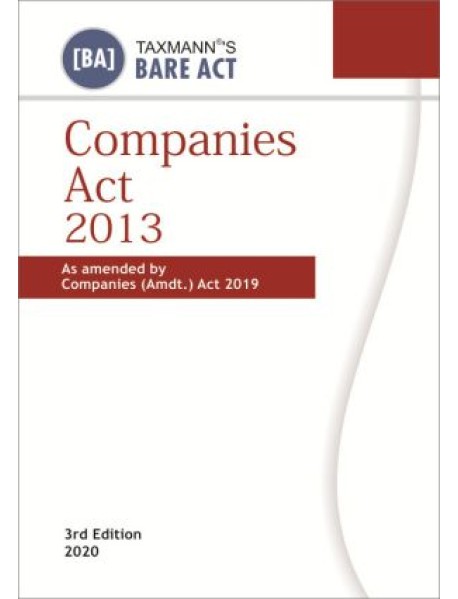 Companies Act 2013 (Paperback Pocket Edition)