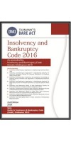 Insolvency and Bankruptcy Code 2016 - Bare Act
