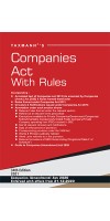 Companies Act with Rules Paperback Pocket Edition by Taxmann 34th Edition January  2021
