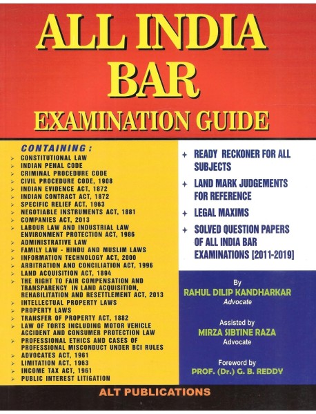 All India bar examination BY Rahul Dilip Kandharkar