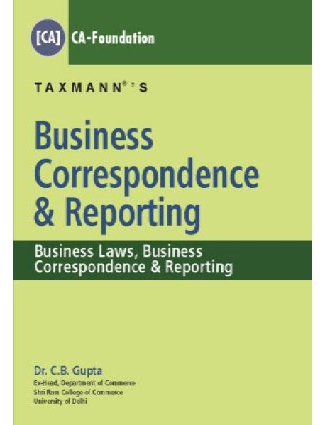 Business Correspondence & Reporting (CA-Foundation/New Syllabus)