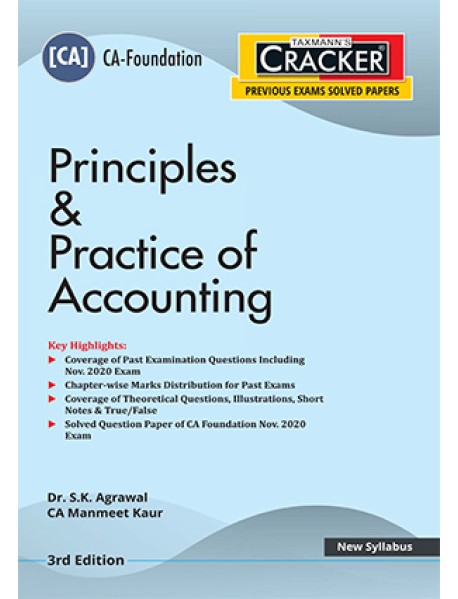 Principles & Practice of Accounting By Manmeet Kaur , Dr. S.K. Agrawal 3rd Edition January 2021