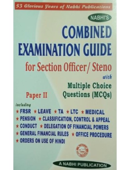 Combined Examination Guide PAPER -2 