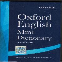 Oxford English Mini Dictionary Indian edition 