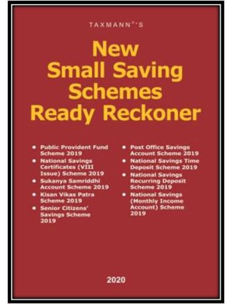 New Small Saving Schemes Ready Reckoner