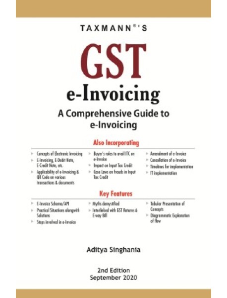 GST e-Invoicing A comprehensive Guide to e-invoicing  September 2020 EDITION 