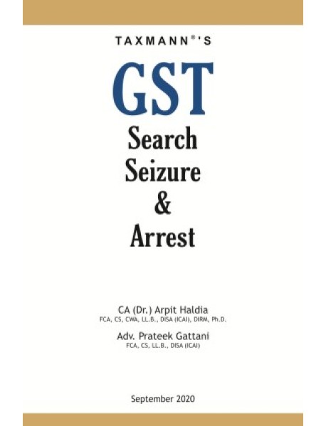 GST Search, Seizure & Arrest