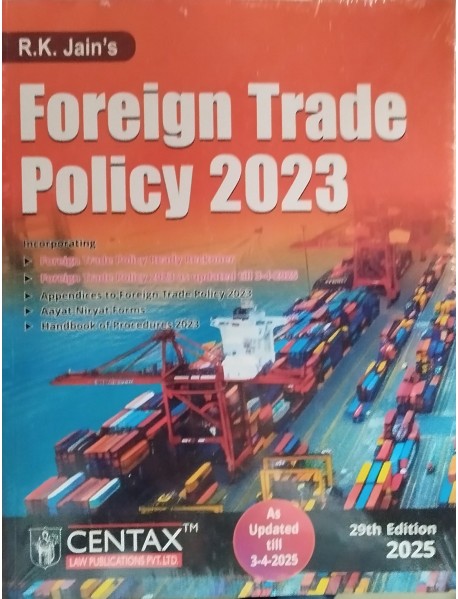 Foreign Trade Policy As Updated till 03.04.2025 by R K Jain 