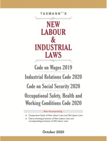 New Labour & Industrial Laws By Taxmann October 2020 Edition