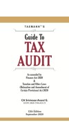 Guide To Tax Audit By Srinivasan Anand G 12th Edition September 2020
