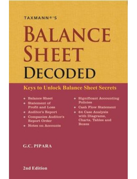 Balance Sheet Decoded Keys 