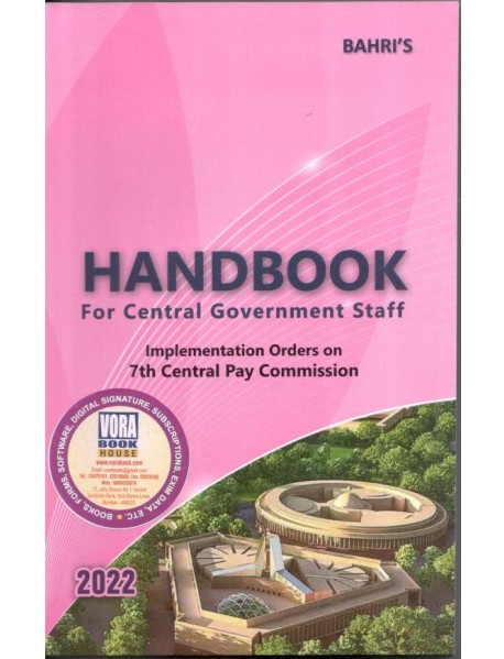 BAHRI'S HANDBOOK FOR CENTRAL GOVERNMENT 28TH EDITION 2024 PUBLISHED BY BAHRI BROTHERS