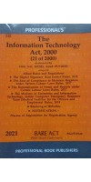 Information Technology Act, 2000 Alongwith Rules & Regulations 2021 Edition By Professional Book Publishers 