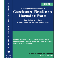 A Comprehensive Guide to Customs Brokers Licensing Exam Regulation 6 -F Card CBLR 2026