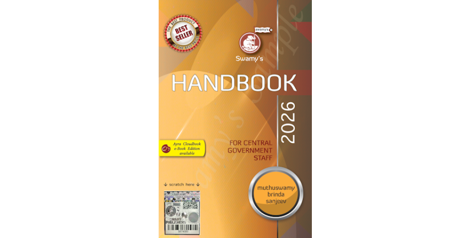 SWAMY'S HANDBOOK FOR CGS (ENGLISH) - 2026